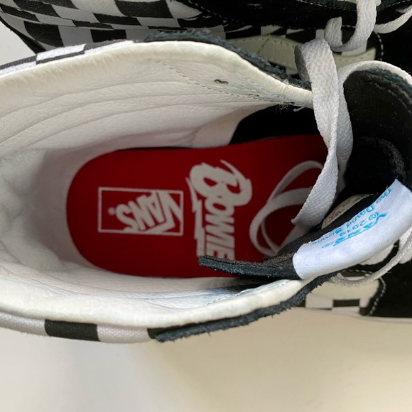 Vans Sk8 Ziggy Stardust Diamond Dogs Bowie High Tops. NWT Men’s 9 Wmn’s 10.5. - Picture 11 of 12